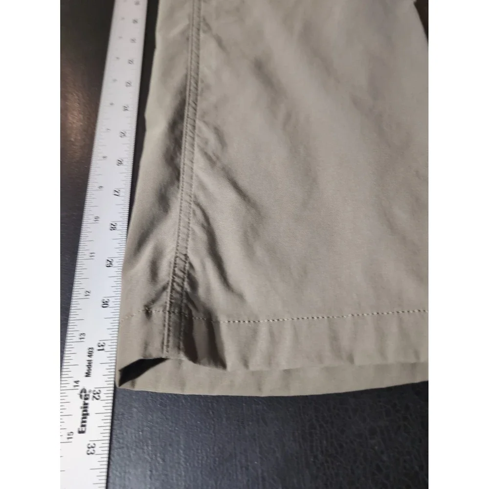 Eddie Bauer Men's 36 X 32 Performance Pants Olive Green Stretch Straight Leg